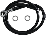 Drag Specialties Extended Stainless Steel Front Brake Line Kit Plus 8" Black .... Fixed Price $86.99.