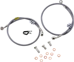 Galfer Stainlesss Steel Brake Line Kits FK003D495-2. Fixed Price $108.10.