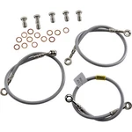 Galfer FK003D90-3 Stainless Steel Front Brake Line Kit Clear Yamaha Vmax VMX12. Fixed Price $142.00.