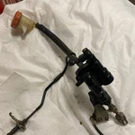1993 Honda Goldwing GL1500SE Rear Brake Master Cylinder, Reservoir & Lines Oem. Fixed Price $30.00.