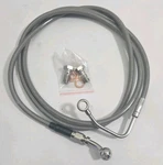 69" Abs Upper Hydraulic Front Brake Line Kit For 2009-2013 Harley Touring 12-14". Fixed Price $44.98.