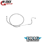 Drag Specialties 1741-2931 +10" Extended Length Stainless Steel Brake Line Kit. Fixed Price $62.95.