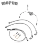 Mofun 10"-12" Bar Front Brake Line For Harley 99-07 Touring Road King Non-abs. Fixed Price $78.99.