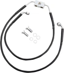 Drag Specialties 612138-10BLK Black Vinyl Coated Extended Length Abs Stainless. Fixed Price $115.21.