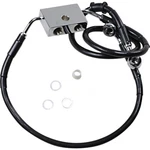 Drag Specialties Extended Length Front Brake Line Xl Black +6" 614743-6BLK. Fixed Price $107.05.