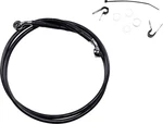 Drag Specialties 660310-10BLK Brake Line Front Black +10" Xl. Fixed Price $66.10.