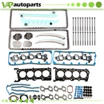 Head Gasket Bolts Set & Timing Chain Kit W/o Gears 2003 Ford Expedition 4.6L. Fixed Price $127.23.