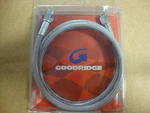 Goodridge 21.5" Steel Braided Clear Coated Brake Line Big Dog Harley Universal. Fixed Price $29.99.
