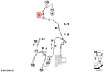 Genuine Bmw K48 K61 0F53 0F63 Brake Pipe Control Circuit Front 34328561525. Fixed Price $90.98.