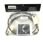 L.a. Choppers Flh 15"-17" Ape Hanger Midnight Braided Brake Line Kit LA-8011B16M. Fixed Price $111.75.