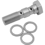 Drag Specialties Banjo Bolt 3/8"-24 Dual DS098117. Fixed Price $20.50.