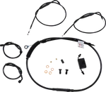 Burly Cable / Brake Line Kit Clubman Handlebars B30-1270 For 88-23 Harley Xl. Fixed Price $237.77.