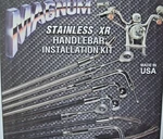 Harley Flh Handlebar Kit 15"-17" Apes 2017-2020 Magnum 486852 Black Vinyl Xr Y1. Fixed Price $251.99.