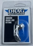 Drag Specialties For Harley Davidson 3/8" -3AN 90 Banjo Fitting DS098151. Fixed Price $15.00.