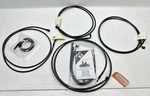 La Choppers Extended Clutch Brake Lines 17-20 Harley Touring 12-14IN Handlebars. Fixed Price $149.95.