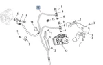 Harley-davidson Narrow Back 18+SOFTAIL Rear Brake Line Abs-calliper 41800599B. Fixed Price $267.28.