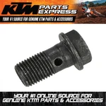 New Oem Ktm Banjo Bolt Rear Brake Control M10X1X19 Black 54813020100. Fixed Price $11.65.