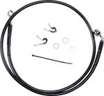 Drag Specialties 660313-6BLK Brake Line Front Black +6" '04-'10 Xl. Fixed Price $62.95.