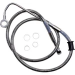 Drag +2" 37 3/4 Ext Braided Stainless Upper Brake Line Harley Softail 15-17 Abs. Fixed Price $93.40.