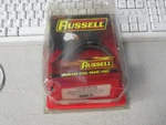 Nos Russell Black 25" Street Legal Universal Brake Line Straight -3X R58083B. Fixed Price $20.69.