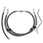 Front Brake Hose Line Pipe Kit For Yamaha Kodiak YFM400 YFM450 2003-2006. Fixed Price $35.99.