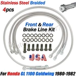For 80-82 Honda Goldwing GL1100 Front & Rear Brake Line Kit Oil Hose. Fixed Price $48.99.