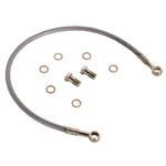 Tusk Rear Atv Steel Braided Brake Line Standard Length Silver For Honda Trx 250R. Fixed Price $40.04.