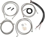 Choppers Complete Handlebar Cable Brake Line Kit Black LA-8320KT2A-19B. Fixed Price $147.94.