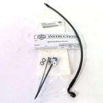 Nos Genuine Harley Black 20.5" 90 Brake Line 41800443. Fixed Price $45.50.