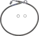 Drag Specialties 1741-5826 Extended Stainless Steel Front Brake Line Kit-clear. Fixed Price $75.09.