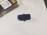 Russel 1/4" Npt To 6AN Male Straight Fittings Adapter Blue 2PCS. Fixed Price $9.99.