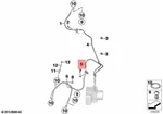 New Bmw Genuine K48 K61 0F53 0F63 0611 Brake Circuit Pipe Front 34328546368. Fixed Price $45.26.