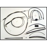 New Magnum 0610-0992/487203 Blk Pearl Dyna Handlebar Install Kit 18"-20" Apes. Fixed Price $562.10.