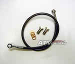 Streamline +4" Extended Steel Braided Rear Brake Smoke TRX450R TRX450ER. Fixed Price $32.95.