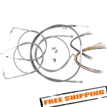 Burly Brand B30-1283 Bagger Bar Cable Brake Line Kit. Fixed Price $531.95.
