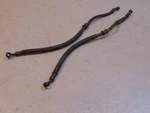 1984-86 Honda CB700SC Nighthawk Front Brake Hoses 45124-MJ1-673 45125-MJ1-672. Fixed Price $22.95.