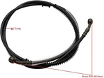 60" Hydraulic Brake Hose Line 10MM Banjo For Scooter Atv Pit Bike Quad GU05. Fixed Price $9.55.