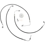 Choppers Black Vinyl/stainless Brake Line 12IN. 14IN. Mini LA-8154B13B. Fixed Price $184.49.