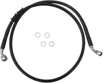 Drag Specialties Brake Line Front Fits +2" Black Xl 614760-2BLK. Fixed Price $74.50.