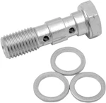 Drag Specialties - 31170 Banjo Bolt M10 X 1.25 Double. Fixed Price $14.11.