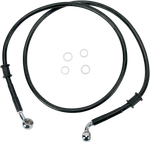 Drag Specialties Brake Line Front Upper Black 680210BLK For Harley Davidson. Fixed Price $62.95.