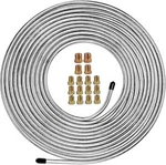 25 Ft. Of 1/4 Brake Line Tubing Kit Flexible Zinc-coated Steel Color: Silver. Fixed Price $30.99.