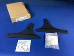 Harley-davidson Black Wrinkle Rigid Side Plates, Flstf, 53387-03A, 53843-00 *. Fixed Price $31.00.