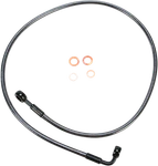 Magnum E-z Align Single Disc Front Brake Line 42" Harley Xl Fl No Abs 46442SW. Fixed Price $88.22.