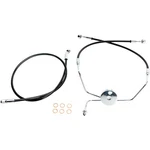 Magnum Xr Brake Line Kit 31" Black/chrome Fittings SBC1307-33. Fixed Price $154.66.