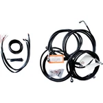 Black Vinyl Braided Cable/brake Line Kit For 18"-20" Ape Hangers LA-8053KT2-19B. Fixed Price $367.50.
