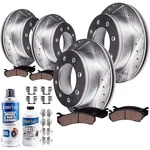 Brakes Srw 4X4 Ford F-350 Sd Front Rear Rotors 4WD. Fixed Price $428.95.