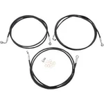 Choppers LA-8052B19B Black Braided Brake Line Kit For 18-20" Apes. Fixed Price $191.69.