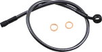 Magnum Designer Series Front Upper Brake Line 35DEG. Banjo - 12 Mm 24" Blac.... Fixed Price $88.99.