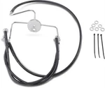 Drag Specialties 644410-8BLK Brake Line Front Black +8". Fixed Price $120.92.